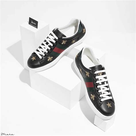 gucci ace bee star|Gucci ace bee platform sneakers.